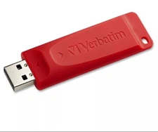 Verbatim 32GB Store 'n' Go USB Flash Drive - PC / Mac Compatible - Red