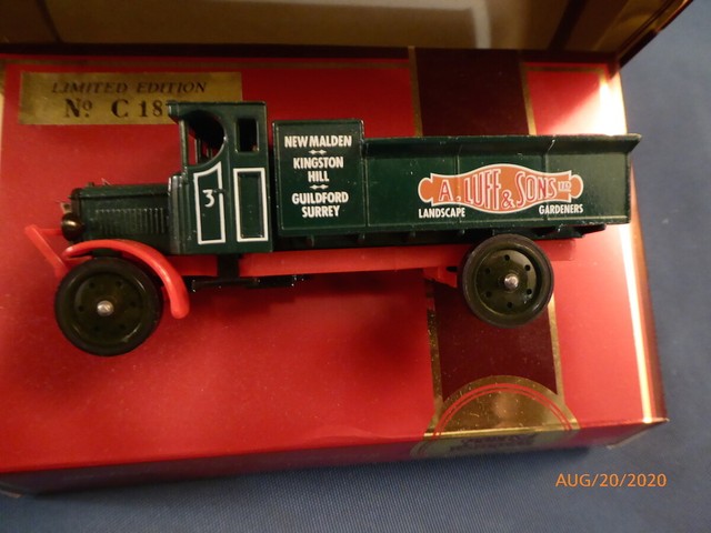 matchbox models of yesteryear limited edition