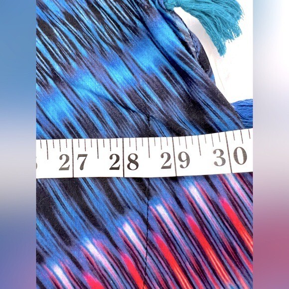 Miraclesuit Blue Patterned Marrakech Caftan Beach… - image 6