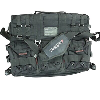 Oakley Tactical Field Gear Black Ballistic Nylon Messenger Oakley Tactical Field Gear Black Ballistic Nylon Messenger