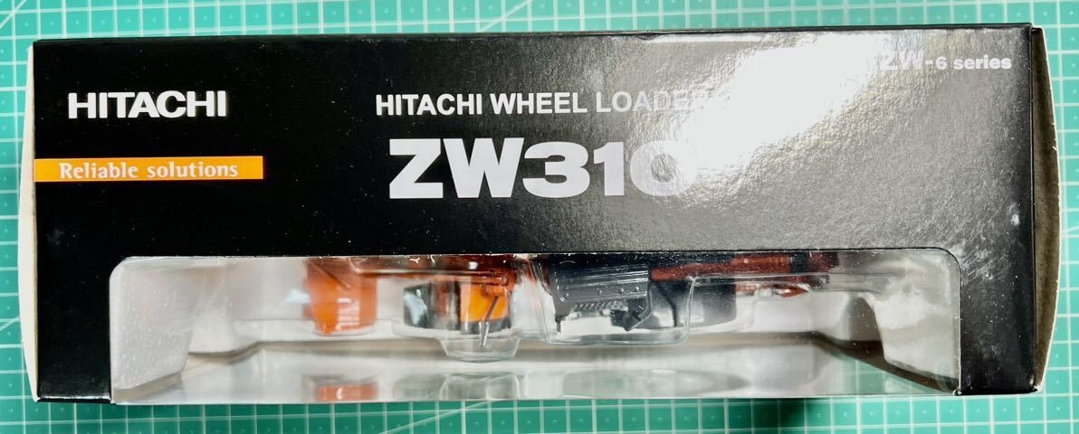 Vehicle toy Heavy Equipment WHEEL LOADER HITACHI ZW310 1/50