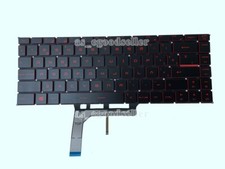 for MSI GS65 GS65 Stealth GS65VR MS-16Q2 Keyboard Spanish Teclado Red BACKLIT