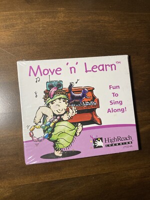 High Reach Learning: Move N Learn (2006 CD) Promo Compilation Sealed David Huff