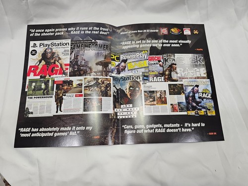 Bethesda RAGE Mitarbeiter Launch Kit (PS3/XBOX 360) - sehr seltener Werbeartikel - Bild 16 von 19