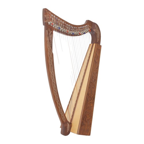Mid East Roosebeck Baby Harp 12-String Knotwork | eBay