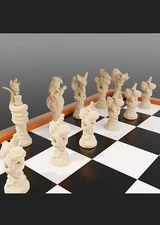 Pokemon Chess Set Chess Board NOT INCLUDED 
