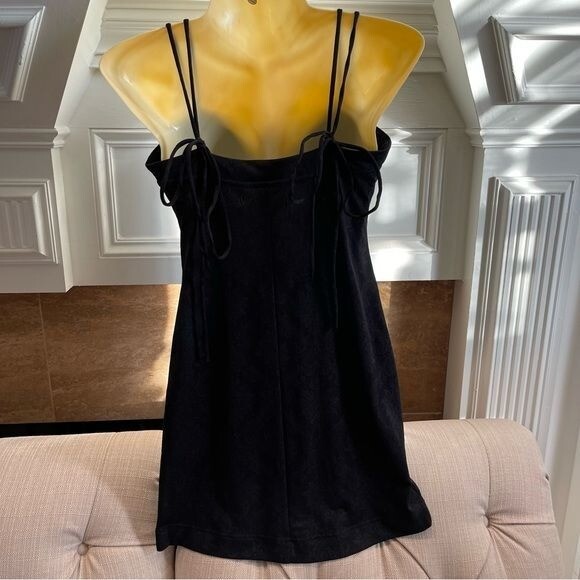 women's long sleeve black dress Black Long Sleeve Wrap Midi Dress – AX Paris main image 1