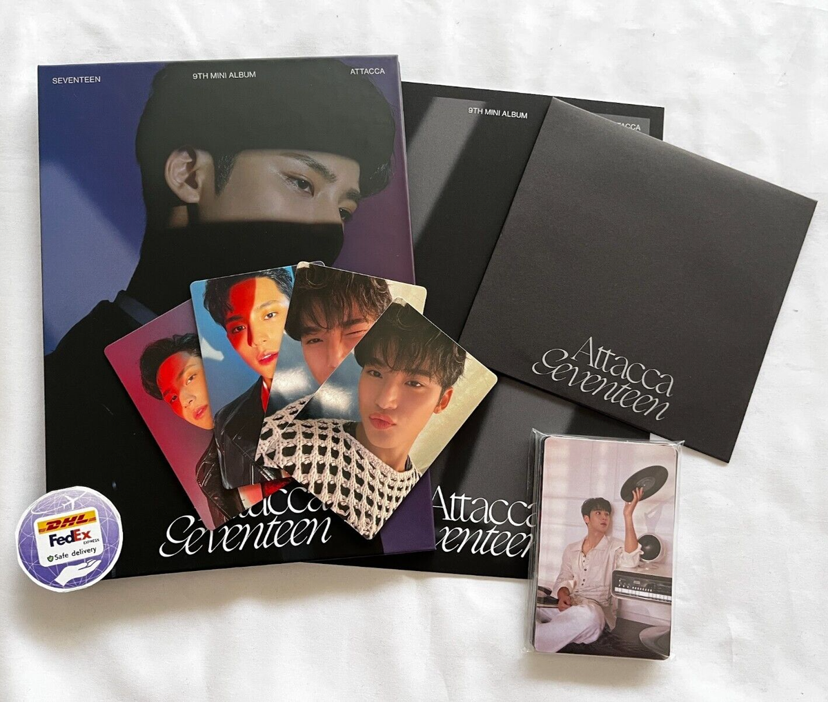 SEVENTEEN attacca アタッカ ミンギュ SEVENTEEN MINGYU Attacca Carat ver. CD Binder Lyric book