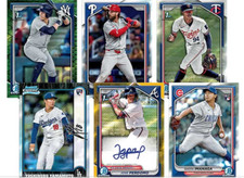 2024 Topps Bowman Chrome Complete Your Set Base + Prospects