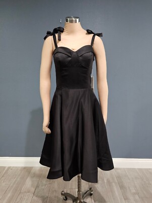 slim fit dress slacks Bustier Pleated Tulle Fit & Flare Midi Dress main image 1