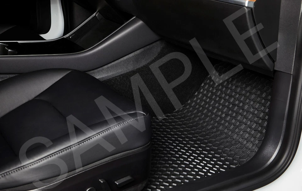ToughPRO Heavy Duty Black Rubber Front Floor Mats For Infiniti - Image 3 of 4