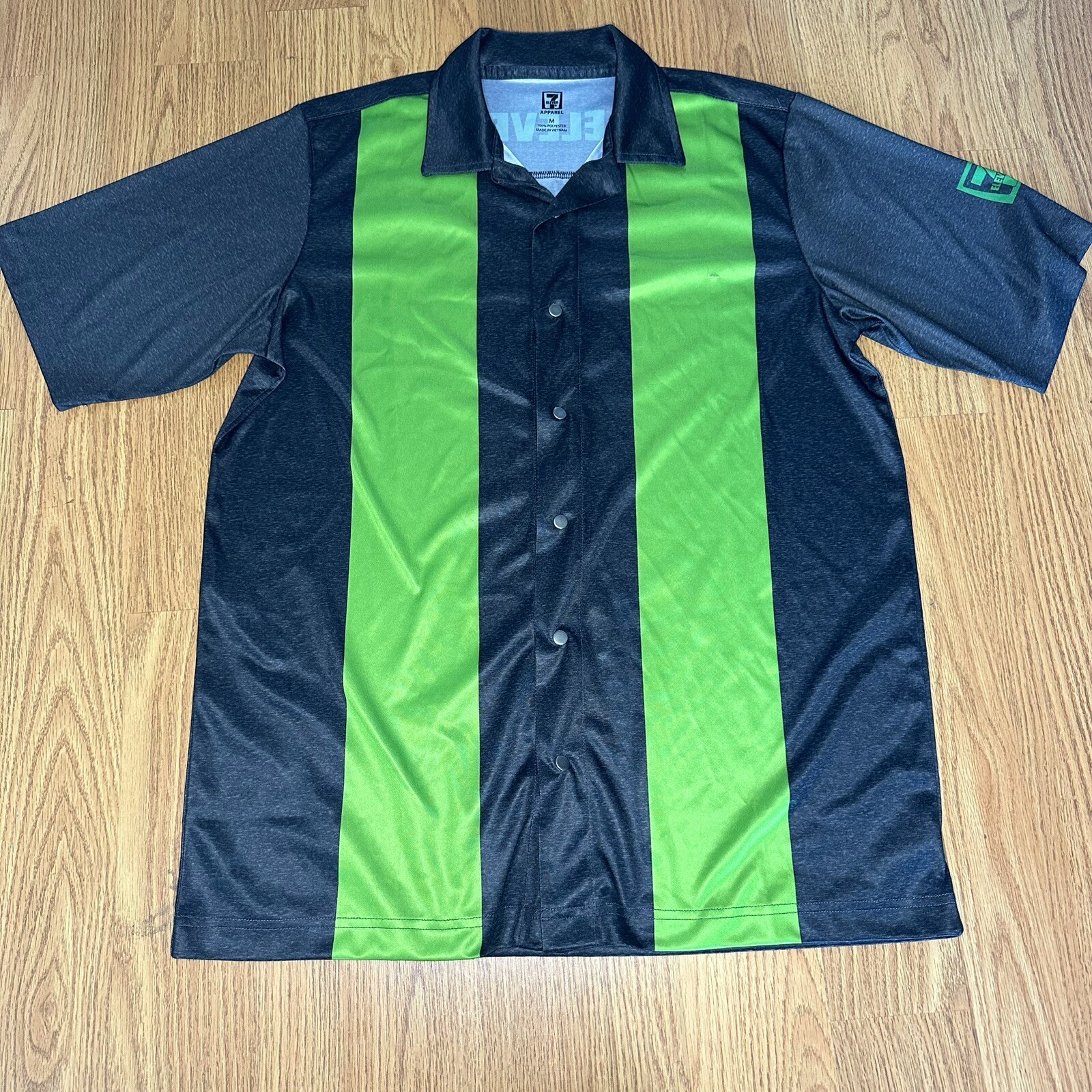 7 ELEVEN Employee Uniform Work Shirt Size Men s M Sna Gem 7-eleven-employee-uniform-work-shirt-size-men-s-m-sna-gem