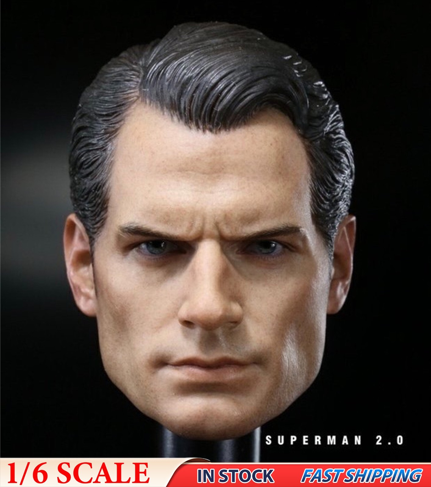 Tête Superman Hot Toys 1/6 – Sculpt Headsculpt – Neuf – Univers DC – 2021