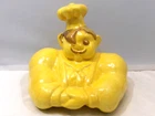 Vintage Red Wing Pottery Chef Pierre Cookie Jar LID ONLY