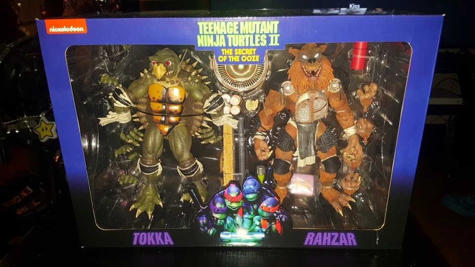 NECA Teenage Mutant Ninja Turtle El Secreto del Ooze Tokka y Rahzar Foto 3 de 4