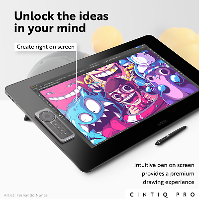 Wacom Cintiq Pro 24 Creative Pen and Touch Display drawing Wacom Cintiq Pro 24 Creative Pen and Touch Display drawing