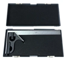 iGaging Combination Square Premium 2-Piece 12" 4R BROKEN CASE