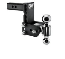 B&W Trailer Hitch 2" Shank  5" Drop, 10 000 GTW-Dual Ball( TS10037B)