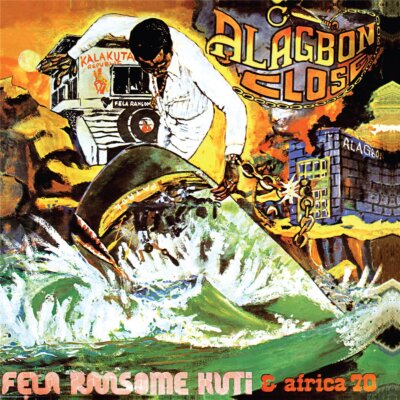 Fela Kuti Alagbon Close 50th Anniversary 1LP Orange Vinyl 2024 Knitting Factory