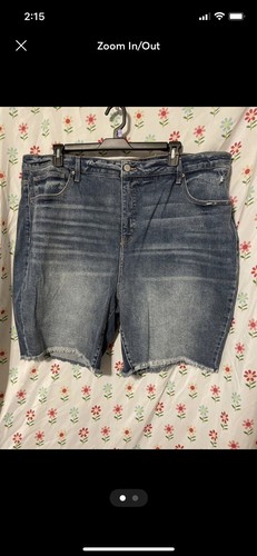 Denim Shorts by Terra and Sky size 24W 