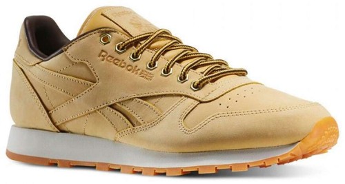 reebok leather brown