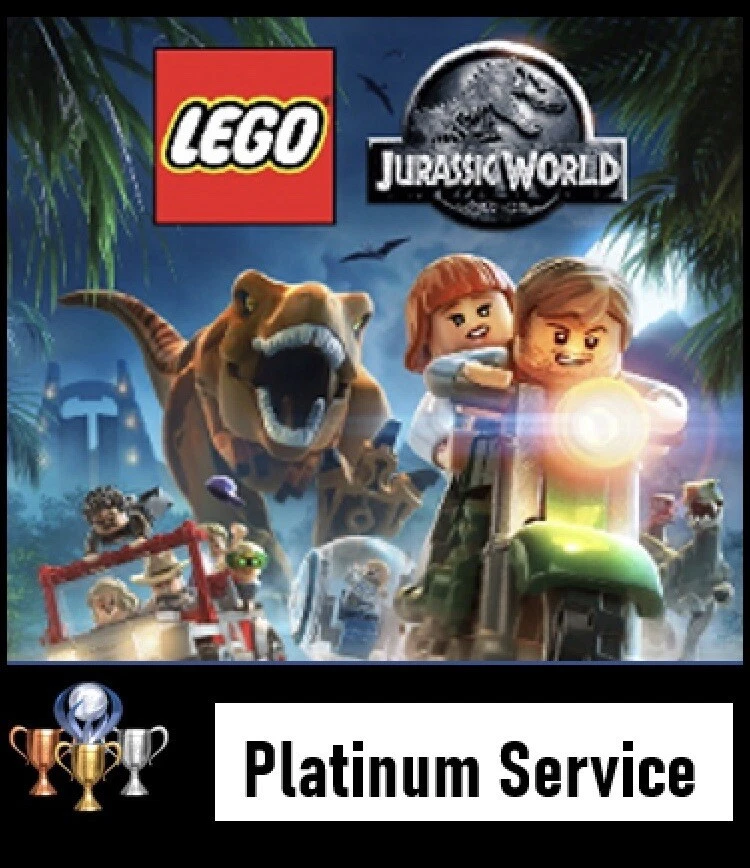 lego jurassic world ps4 PlayStation 4 Platinum Trophy Service