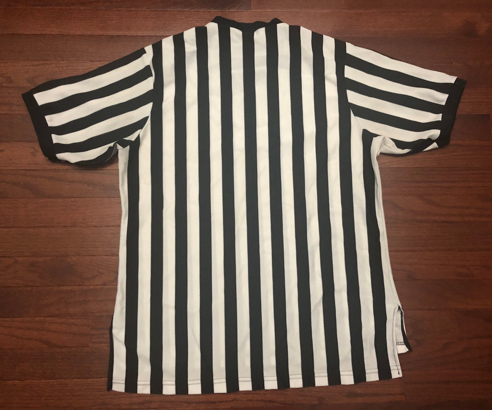 MAGLIA ARBITRO DONNA SHIRT DONNA XL NERO BIANCO UFFICIALE CLIFF KEEN VINTAGE e