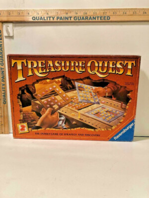 1996 TREASURE QUEST BOARD GAME by RAVENSBURGER - COMPLETE