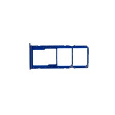 SIM microSD Card Tray Dual for Samsung Galaxy A03 Core Blue Repair Part