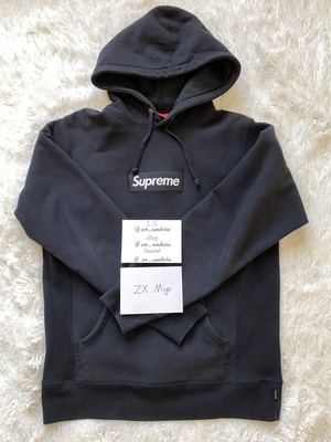 Supreme FW16 Black on Black Box Logo 