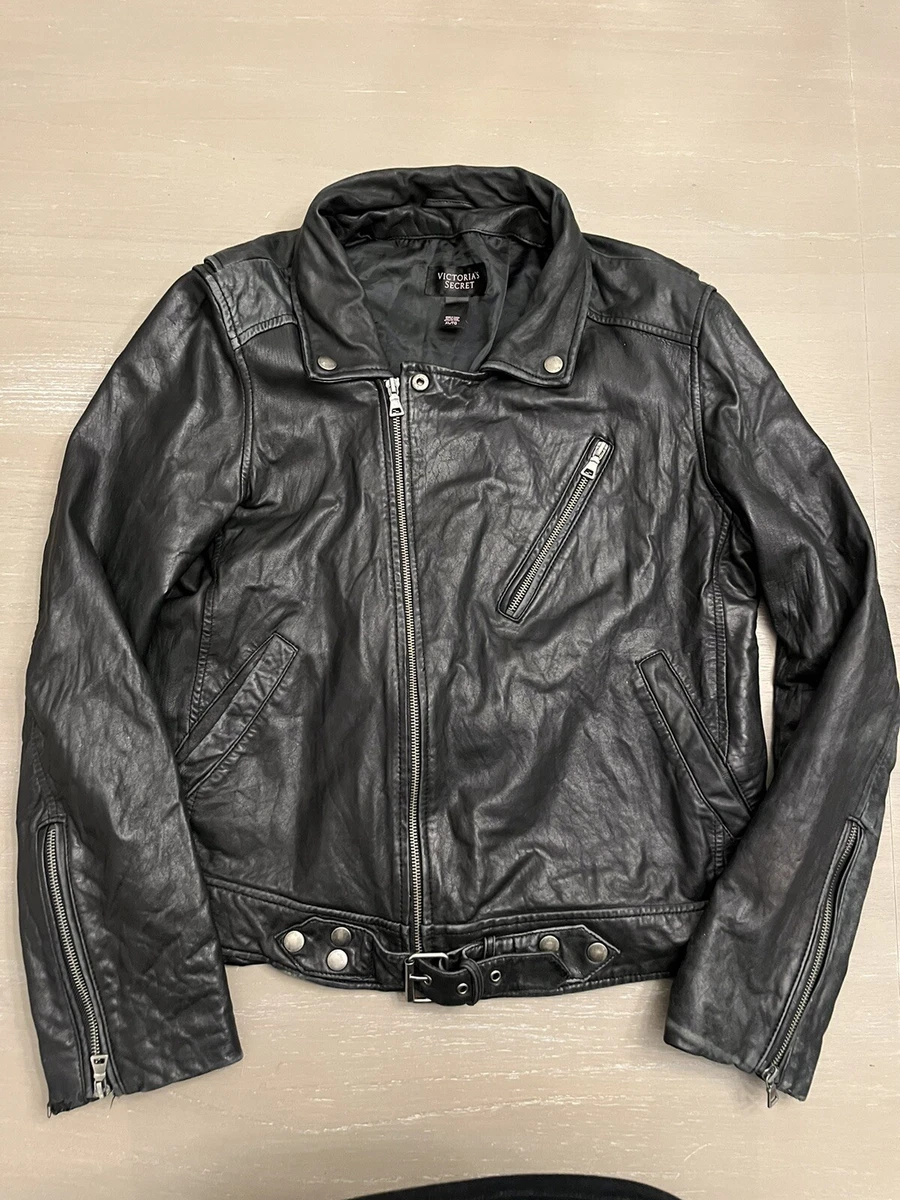 Victoria's secret hotsell leather jacket