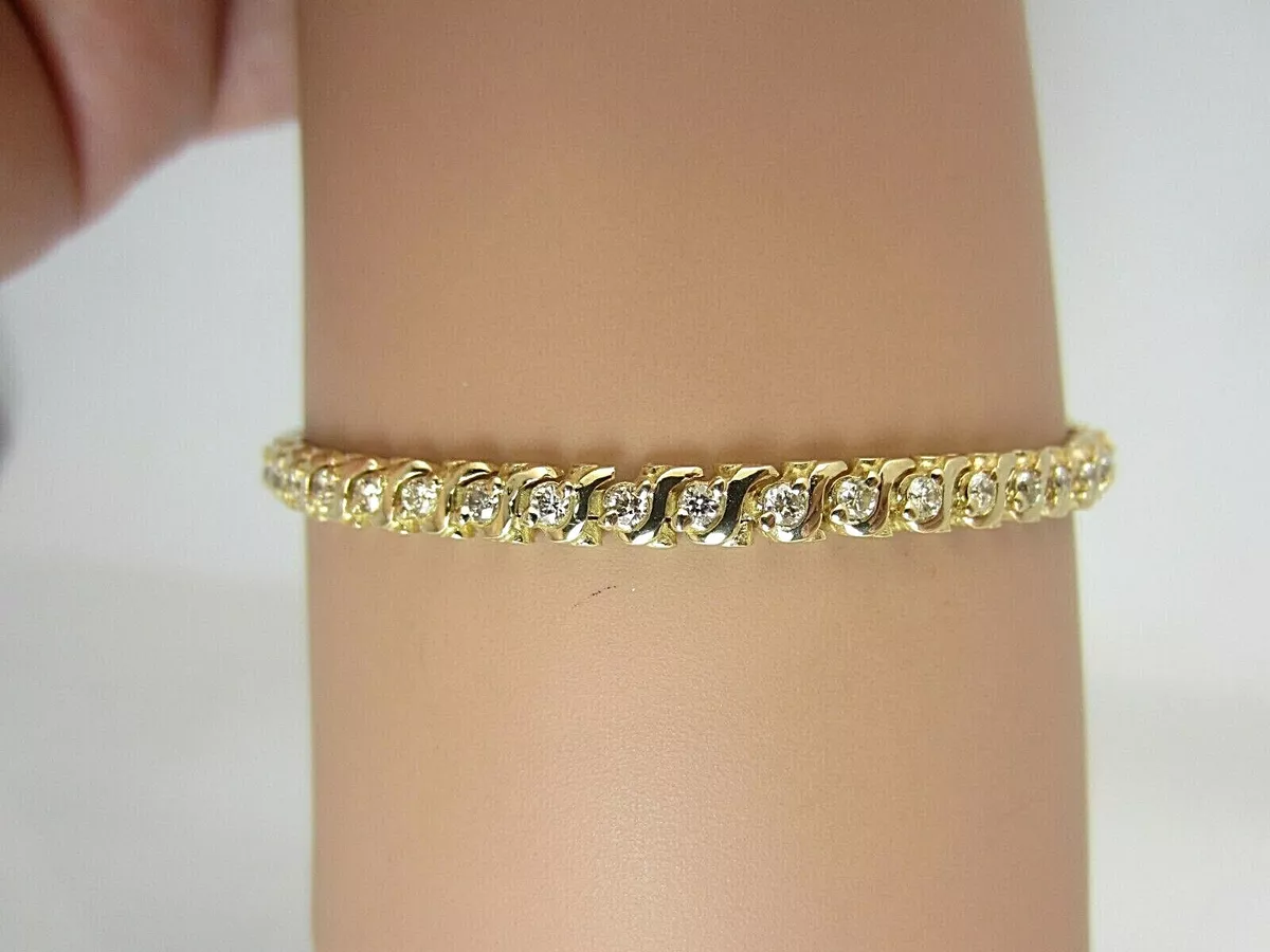Ebay diamond shop tennis bracelet