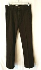 Chaps Boys Schoolwear Adjustable Waist Pants Jeans Black Size 16 Regular  12682