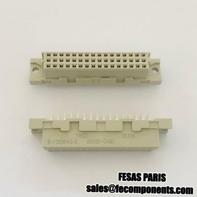 Tyco Electronics V42254B2201C480 (8-1393640-5) DIN 41612 Steckverbinder 48Pos...