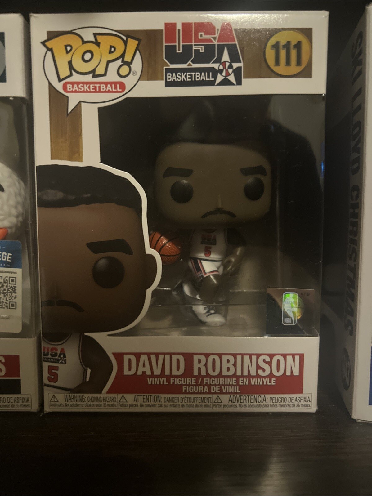 Funko POP! Basketball DAVID ROBINSON #111 Figure USA Dream Team Target Exclusive