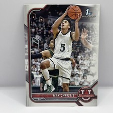 2021-22 Topps Bowman University Basketball Max Christie 1st Bowman #23