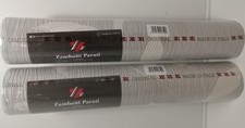Zambaiti Parati Luxury Vinyl Wallpaper 2 Rolls Silver NEW