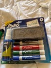 Expo Low Odor Ink Dry Erase Marker Starter Set 80653 Eraser Cleaner Primary — photo 1