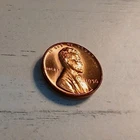 1956-P Flashy! BU Red Lincoln Wheat Cent ~ Free Shipping! #4