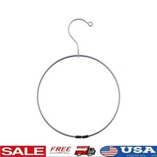 Belt Scarf Organizer Ring Swivel Hook Convenient Closet Storage Solution New