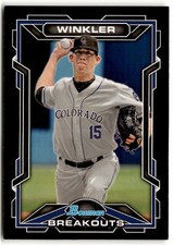 Daniel Winkler 2013 Bowman Draft Picks & Prospects Scout Breakouts #BSB-DW