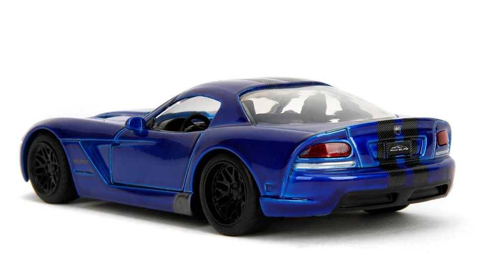 JADA TOYS, DODGE Viper 2008 Blu - SLIPS ROSA, 1/32,  JAD35684 - Immagine 4 di 4