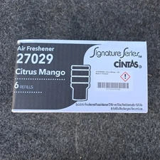 Signature Series Cintas Solid Air Freshener Citrus Mango Pack of 6