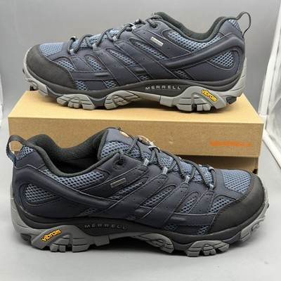 Merrell Moab 2 GTX Men s 13 M Trail Hiking Shoes Waterproof Outdoor Navy NWB