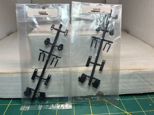 LOTE DE 2 PIEZAS DE ENGANCHE REMOLQUE CAMIÓN ATHEARN HO 1/87 TOFC #20025 INTERMODAL | Zustand: Used