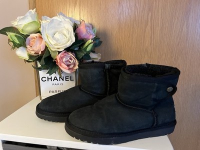 Bio Soft Damen Boots ~ Gr. 37 ~ Stiefel schwarz grau ~ Leder Thermo Sohle ~ Top