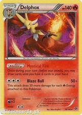 Delphox 26/146 MCMB Rare Mint Pokemon Card