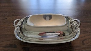 Reed & Barton "Mayflower" 05001 Silver Plated Serving Dish 7 x 10.5"