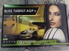 Gainward GeForce 7600 GT 256MB AGP 8x Retro Collector Complete Boxed