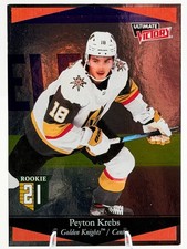 Peyton Krebs Ultimate Victory Rookie 2020-21 Upper Deck Extended #UV-22 Knights